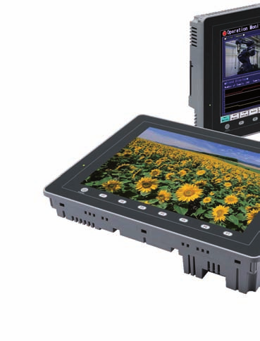 Touchscreen HMI s Programmeerbare HMI displays met touchscreen n TFT displays, 5,7 tot 15 inch, IP65