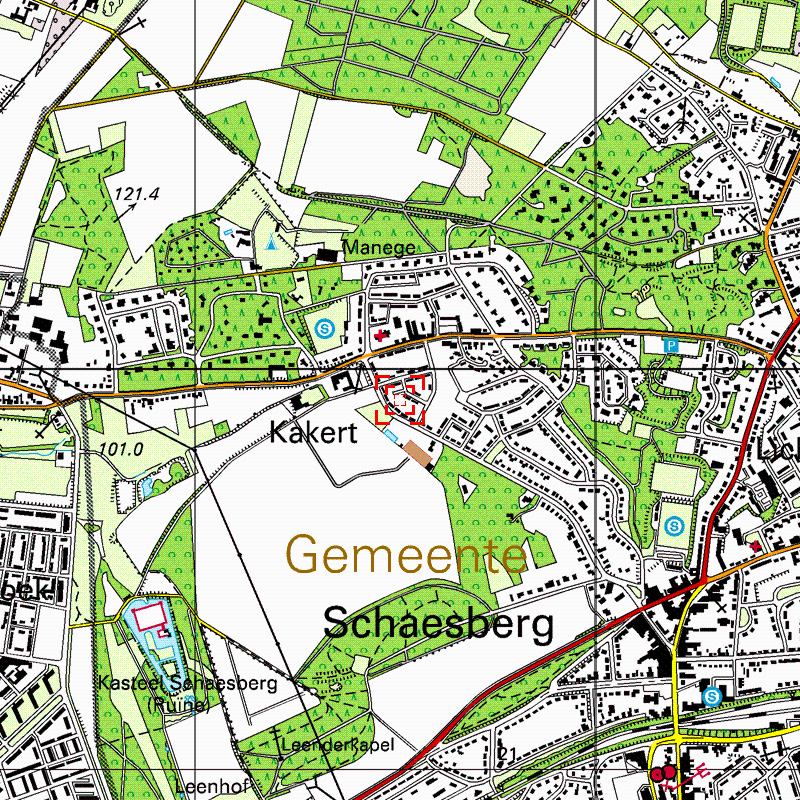 Omgevingskaart Klantreferentie: AM1254-GR m 125 m 625 m Deze kaart is noordgericht.