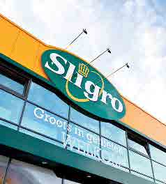 HUISVESTING En IFRS 16 Sligro Food Group heeft een uitgebreid vestigingennetwerk van voornamelijk supermarkten, zelfbedieningsgroothandels en distributiecentra.