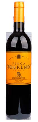 Finca Sobreno 7.50 Ten westen van de Ribeira del Duero en Rueda ligt het wijnbouwgebied Toro, dat pas sinds 1987 zijn herkomstbenaming heeft.
