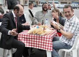 Donderdag 28 juli Bergues in noord Frankrijk.