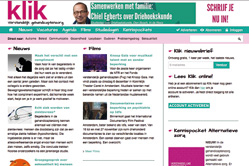 HET MAGAZINE Klik komt 9 maal per jaar uit, met in ieder nummer een thema.