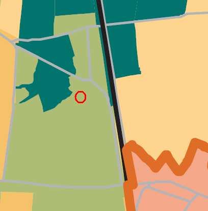 4.6 Lovendaal 17, Grubbenvorst De locatie is gelegen in perspectief P2: Provinciale ontwikkelingzone Groen (POG).