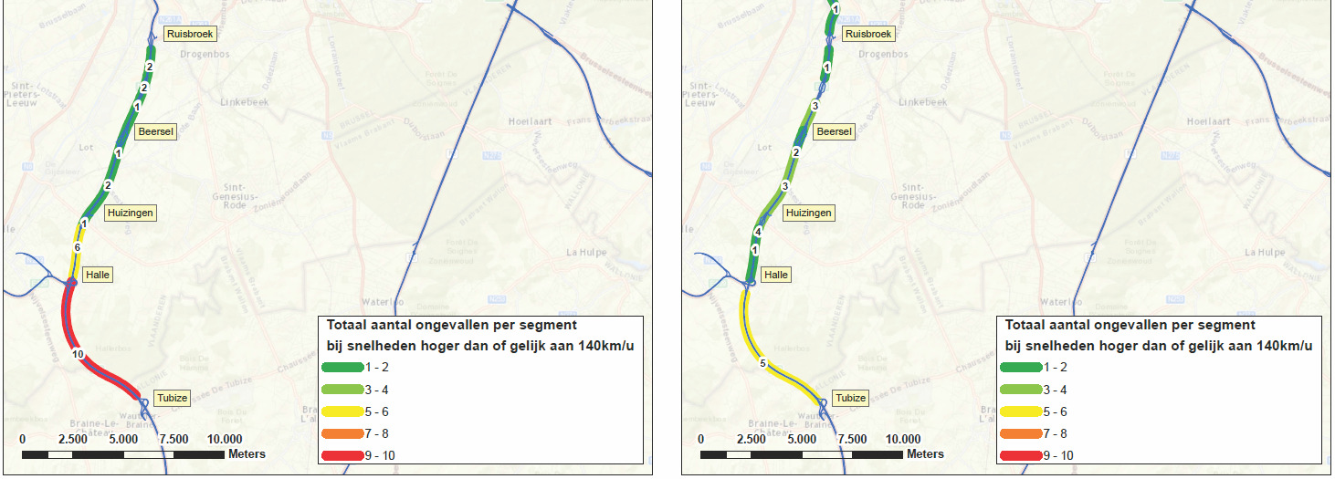 alcoholgebruik, te korte volgafstanden, verkeersopstoppingen, andere externe factoren (waaronder weer, nat wegdek, scherpe bocht, ) of helemaal geen speciale reden.