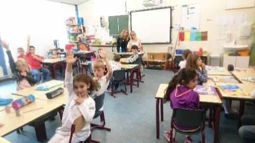 De laatste dagen op de basisschool hebben zij met leuke activiteiten afgesloten.