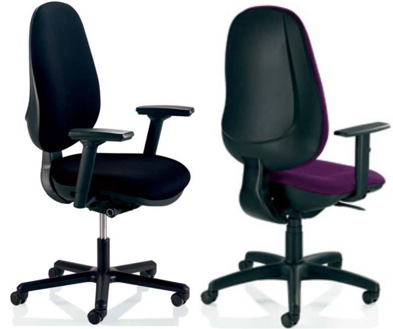 Nieuwigheden ergonomische stoelen: Globe en 24h Pro Globe: 2 types synchroon mechanisme, anti terugslag.