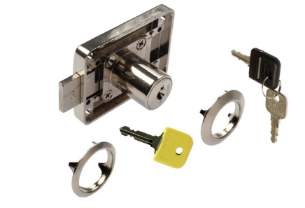 Sloten BMB FLEX opzetslot - Opzetslot verpakt in complete set bestaande uit 1 slot - Cylinderkern met bijpassende sleutels - 2 verschillende