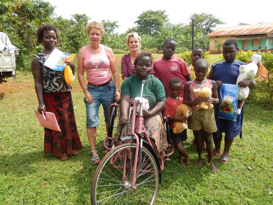 3.2. Tricycle project In 2012 en 2013 hebben een aantal projectkinderen een tricycle verstrekt gekregen.