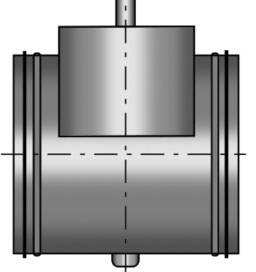 VELU KLIMAATTECHNISCHE GROOTHANEL V01 Steekverbinding Steekverbinding verlengd eksel voor buis Regelklep dicht klepblad Regelklep dicht klepblad afsluitend Regelklep geschikt voor servomotor