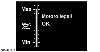 Vloeistofpeilcontroles Vloeistofpeilcontroles MOTOROLIECONTROLE Controleer de motorolie iedere week.