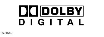 Audio-/video-overzicht LICENTIES Vervaardigd onder licentie van Dolby Laboratories.