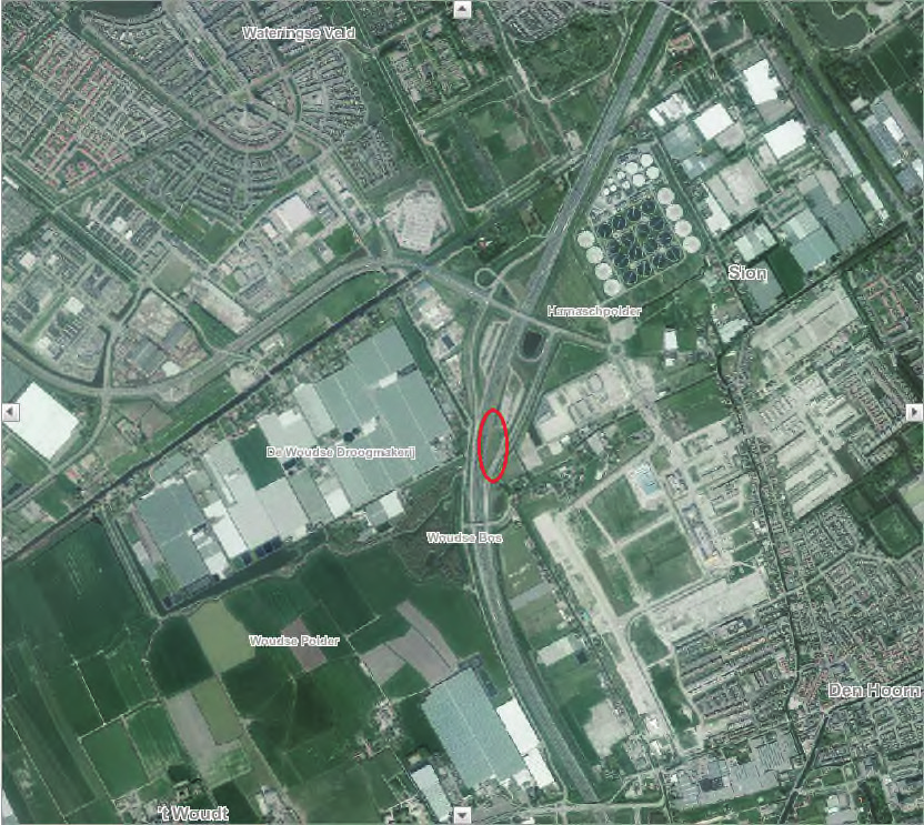 3 Risicoanalyse 3.1 Tankstation Het Shell LPG-tankstation is gepland aan de snelweg A4 ter hoogte van de verzorgingsplaats Peulwijk Oost in Den Hoorn (gemeente Midden-Delfland). In figuur 3.