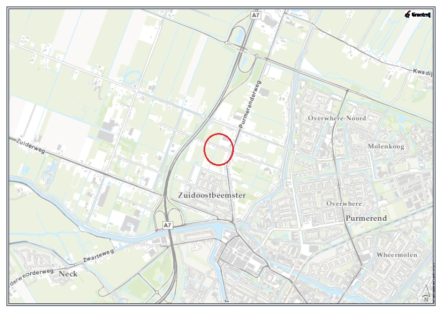 1 Inleiding 1.1 Aanleiding en situatie De geplande woningen aan het Noorderpad 16a en aan de Benonistraat vallen binnen het invloedsgebied van het LPG tankstation aan de Purmerenderweg 113.