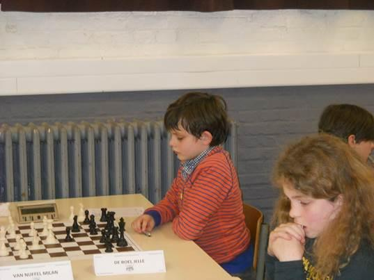 Jelle De Boel speelt nu ook al bij de -12 jaar, waar hij bij de jongsten van zijn leeftijdscategorie is. Toch kon hij zich dit jaar voor het eerst kwalificeren voor het Vlaams Jeugdkampioenschap.