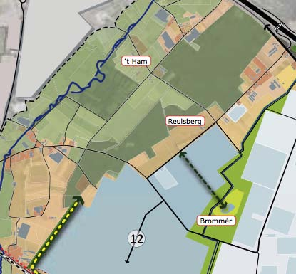 GEBIEDSVISIE KLAVERTJE 4 gerangschikt als verwevingsgebied Anno 2013 is het plangebied gesitueerd binnen de contouren van het ontwikkelingsgebied Klavertje 4 / Greenport Venlo.