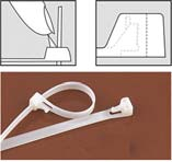 000200-7.5 x 200 mm - Diam. 8711482033838 KABELBINDERSSET * Plastic Koker afsluitbaar.