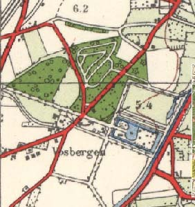 Bureauonderzoek Afb. 4: Uitsnede historische kaarten 1954 en 1957(Bron: www.watwaswaar.nl) 2.