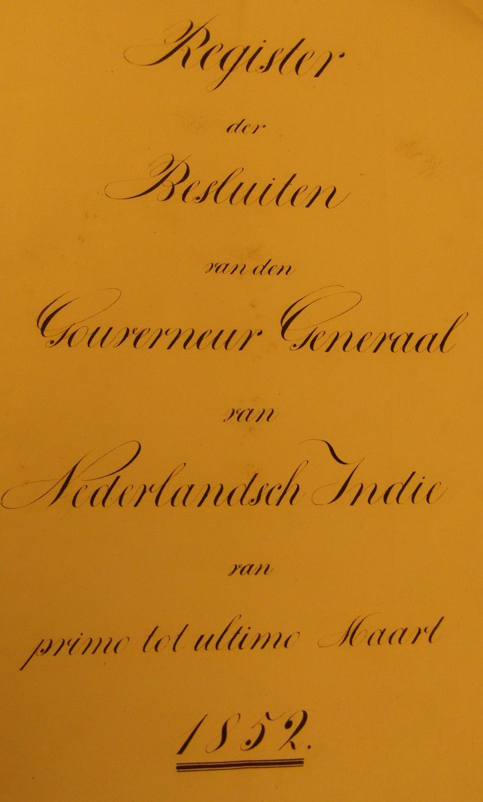 4. In 1852 gepensioneerd bij besluit GG (Gouverneur-Generaal) nr. 3 dd. 7-3-1852 (pens. f 1200,-), gep.