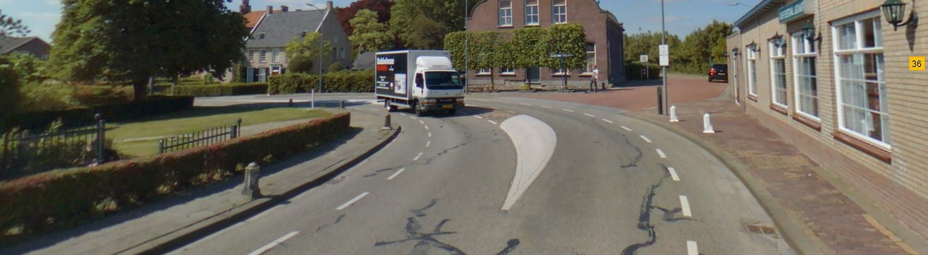 Verkeersspiegel verwijderen