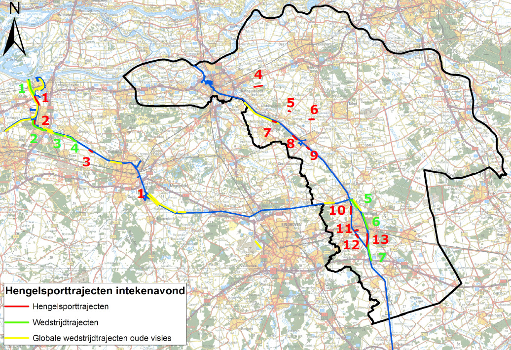 - Visplan Aa en Maas & Brabantse Kanalen - verbindingszones besteedt het waterschap wel aandacht aan het behouden van visstekken.