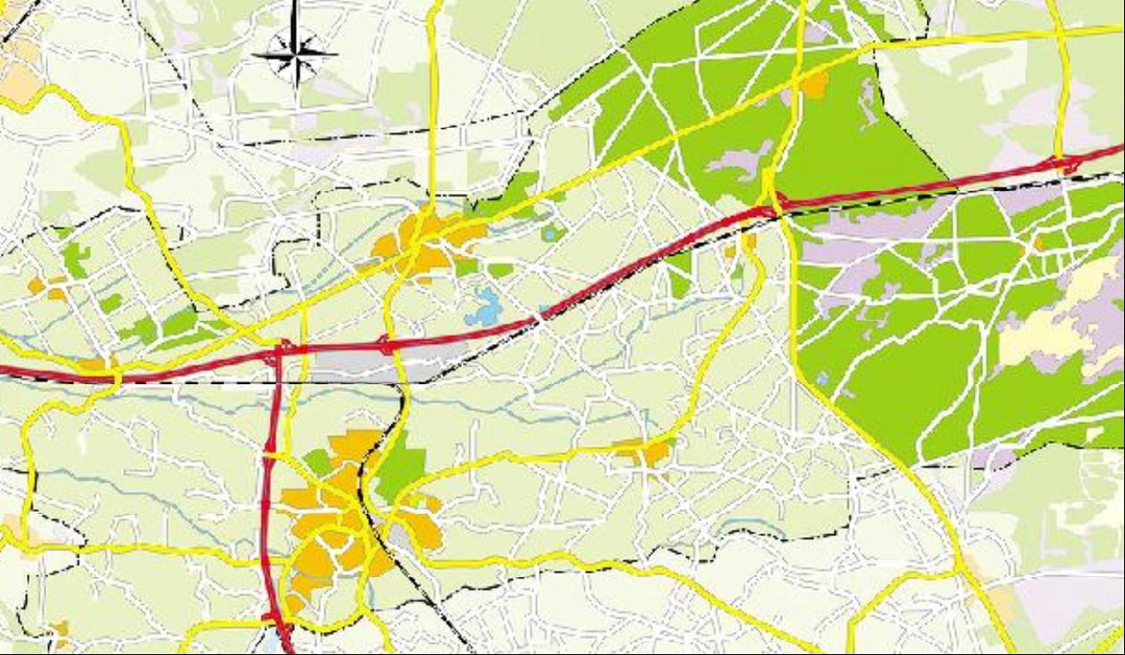 1. Inleiding Ten noorden van de kern Barneveld en ten zuiden van de kern Voorthuizen ligt het bedrijventerrein Harselaar.