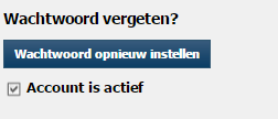 Vertel daarbij dat de medewerker bij de eerstvolgende keer inloggen zelf een persoonlijk wachtwoord moet instellen. Is de zorgverlener zijn/haar gebruikersnaam kwijt?