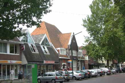 voorbeeld uit Bilthoven: bebouwing heeft een dorpse