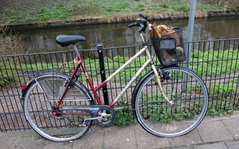 Verwaarloosde fiets Verwaarloosde fiets: Fiets met 1 of 2 gebreken maar