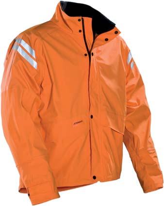 Maten: S-XL 65254098-000 orange 49 Seizoenen 655 Rain Set Capuchon afneembaar