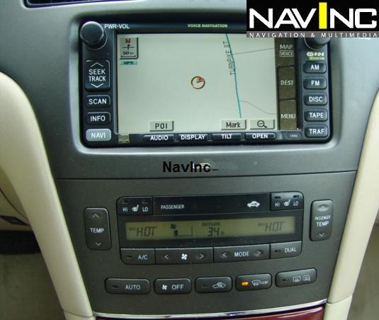 - In combinatie met originele Lexus RGB navigatiesysteem - Het tegelijkertijd aansluiten van een originele TV-tuner en Audio/Video interface is mogelijk.