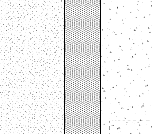 Rc,min= 4,5 m2k/w - verticale latten 60x18, 90x18 en 120x18 - horizontale afgeschuinde rachels