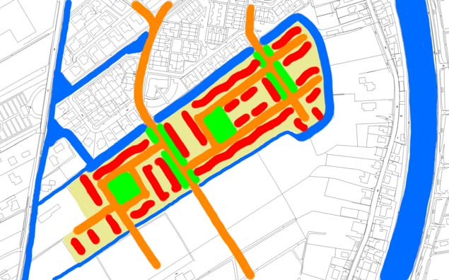 9 Bebouwing In het plangebied zal alleen woonbebouwing worden gerealiseerd. Het merendeel van de bebouwing bestaat uit grondgebonden woningen.