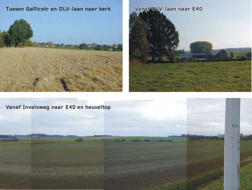 1. Zoekzone E40 De zoekzone E40 omvat de agrarische gebieden tussen de kern van Bost en het op- en afrittencomplex van de E40.