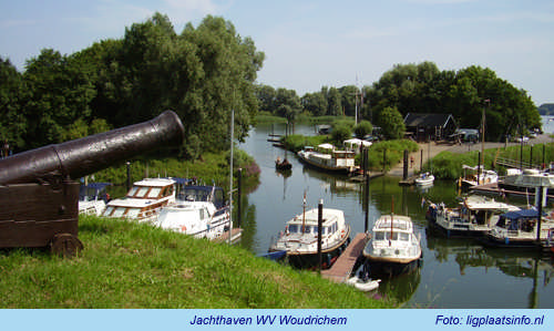 Giessen en Woudrichem. Waterrecreatie De passantensteiger voor Woudrichem Ook de oever- en waterrecreatie zijn een belangrijke vorm van dagrecreatie.