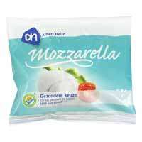 Mozzarella Mozzarella wordt gemaakt van