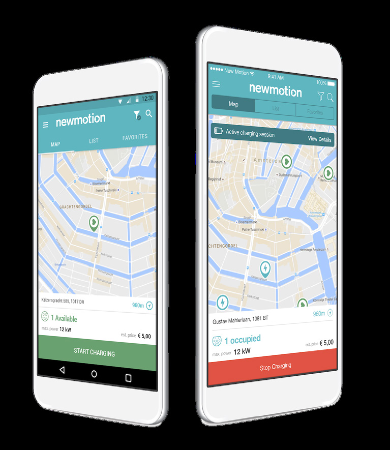Onderweg laden Sluit aan op het grootste en slimste laadnetwerk van Europa NewMotion laadpas De beste manier om te beginnen met elektrisch rijden, is door uw gratis NewMotion laadpas aan te vragen.