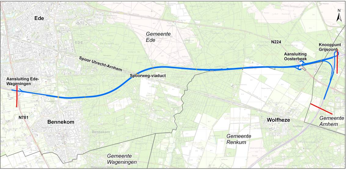 2 Uitgangspunten en beschrijving van de infrastructurele maatregelen 2.1 Aanleiding tot het project Het verkeer op de A12 tussen Den Haag en de Duitse grens heeft veel last van files.