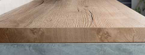 Authentieke uitstraling De oppervlakken zijn niet te onderscheiden van zowel fineer als massief hout. Feelwood de naam spreekt voor zich.