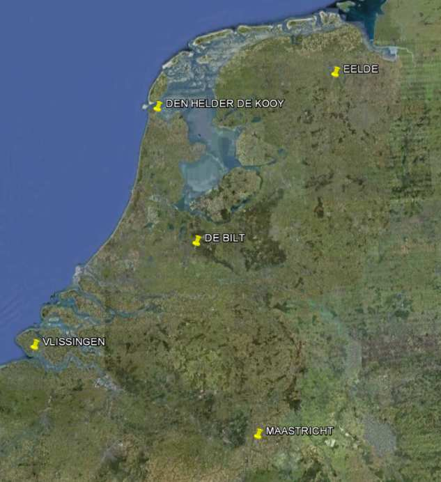 3 Haaksbergen Voor Haaksbergen zijn de stations Winterswijk (neerslag) en De Bilt (referentie verdamping) gebruikt.