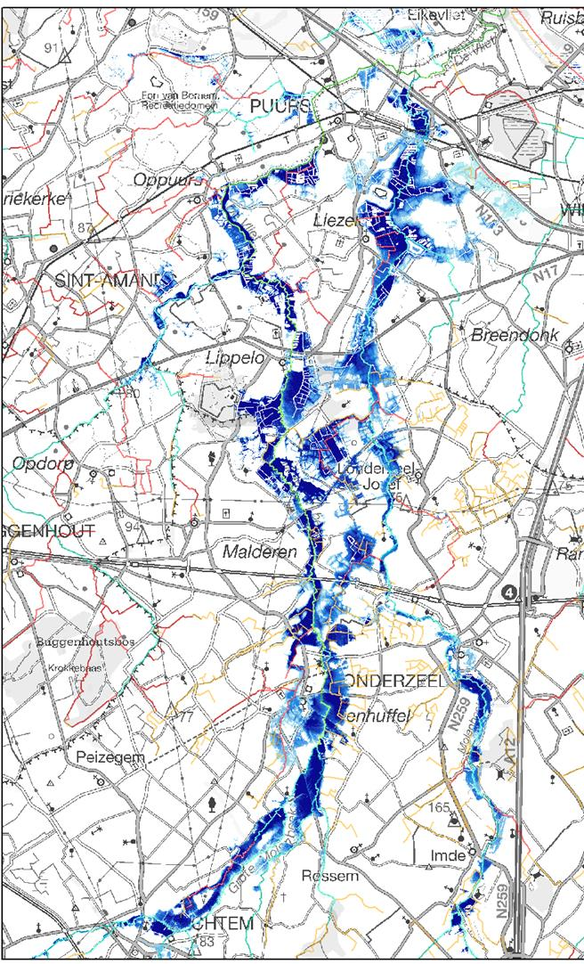 2. Terrein analyse + acties Vliet-Molenbeek (Londerzeel, Merchtem,...) Kleine Molenbeek (in en opw. Londerzeel) Grootste ove