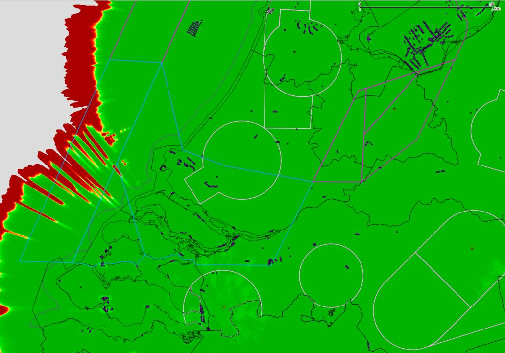 TNO-rapport TNO 2015 R11007 1.0 25 augustus 2015 91 / 106 TAR Schiphol West Positie Windpark MASS Woensdrecht Figuur 4.