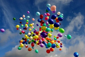 Na de aubade is de ballonnenwedstrijd voor de kinderen ook bij Zidewinde. Iedereen is van harte welkom!