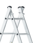 www.zarges.nl Multifunctionele ladders Z 300 Reforladder, 2-delig Twee ladders in één voor flexibel gebruik.