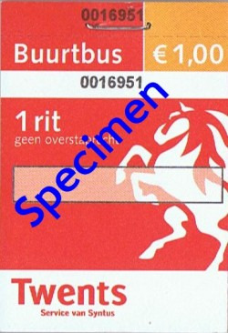 6. Tarieven Regio Twente heeft in 2014 de tarieven niet verhoogd. De reiziger moest gedurende het hele jaar voor een enkele rit het vaste tarief van 1,00 betalen.