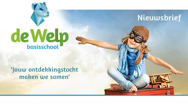 Subscribe Share Past Issues Tra View this email in your browser Nieuwsbrief Basisschool de Welp - maart 2016 Belangrijke data Datum Activiteit 23 maart Open dag nieuwe ouders 24 maart Paasviering en