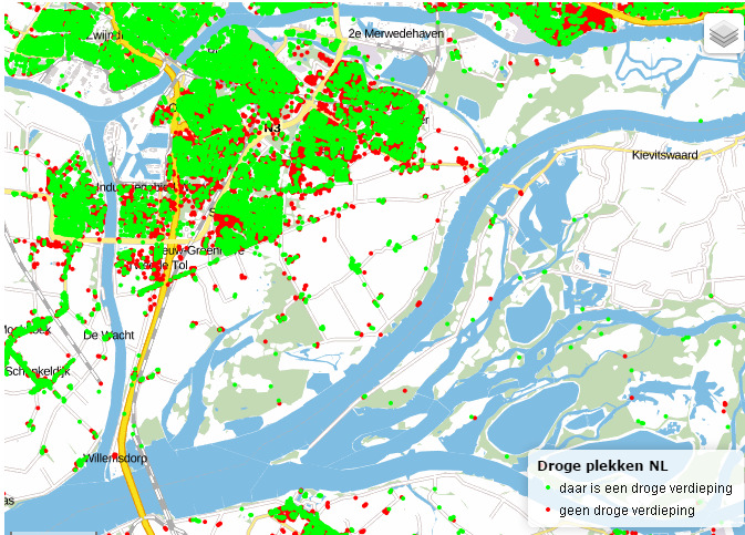 voor verticale evacuatie.