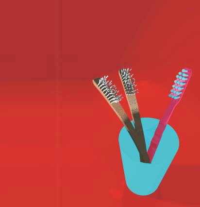 De tandenborstel: het onmisbare instrument Neem bij voorkeur een kleine borstelkop om gemakkelijk de achterste tanden te kunnen bereiken.