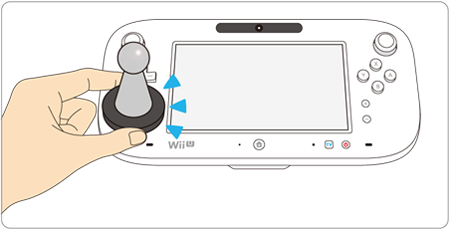 3 Oe v r ami i bo Deze software ondersteu nt. Je kunt compatibele amiibo -accessoires gebruiken door ze tegen het NFC-aanraakpunt ( ) op de Wii U GamePad aan te houden.
