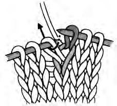 2 mailles tricotées dans la même maille wee steken in eenzelfde steek breien l existe différentes façons de tric. 2 m. dans la même maille. Piquer l aig.