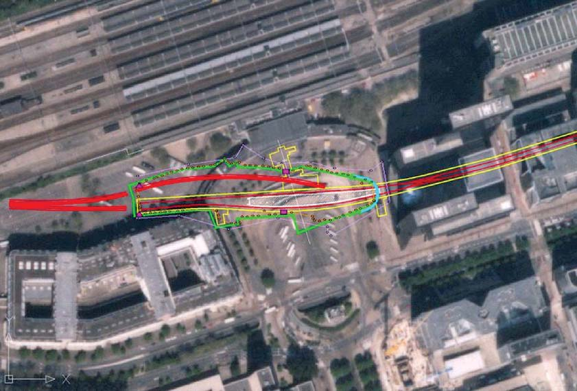 Controle waterdichtheid bouwkuip Metrostation CS Bodemopbouw geohydrologie De ondergrond van Rotterdam bestaat uit een 10 tot 20 m dikke Holocene deklaag gelegen op een eerste watervoerend pakket,